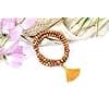 Natural Sandalwood Mala for Jap, Meditation & Puja Natural Sandalwood Mala for Jap, Meditation & Puja