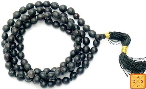 Black Vaijanti Mala for Protection & Spiritual Energy Black Vaijanti Mala for Protection & Spiritual Energy